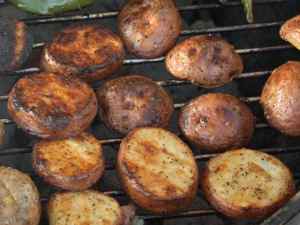 Grilling Potatoes